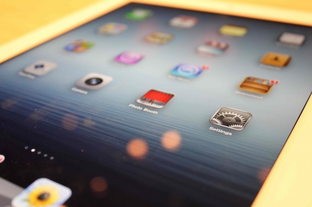 Hands on mit dem iPad 3 (Foto: Florian Weidhase/SFT)